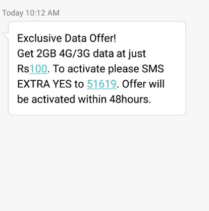 Free Airtel 2G Data by Calling